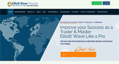 Desktop Screenshot of elliottwave-forecast.com